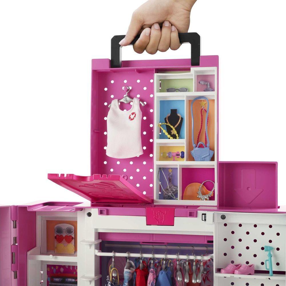 Barbie  Fashions Traum-Kleiderschrank mit Moden & Accessoires 