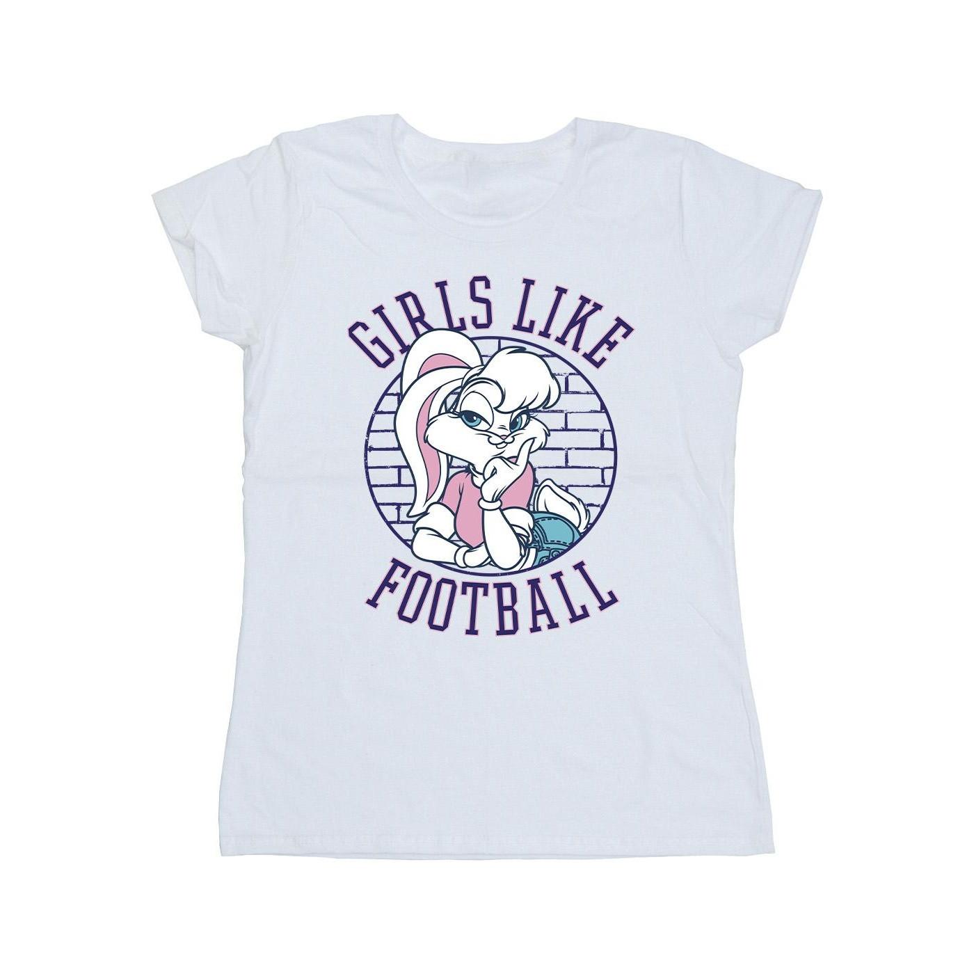 LOONEY TUNES  Tshirt GIRLS LIKE FOOTBALL 