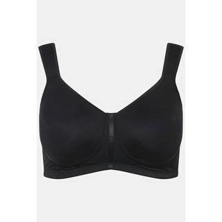 Ulla Popken  Reggiseno wellness in microfibra senza ferretto con coppa C-E 