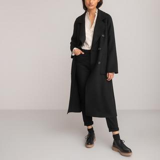 La Redoute Collections Manteau en Laine Mélangée  