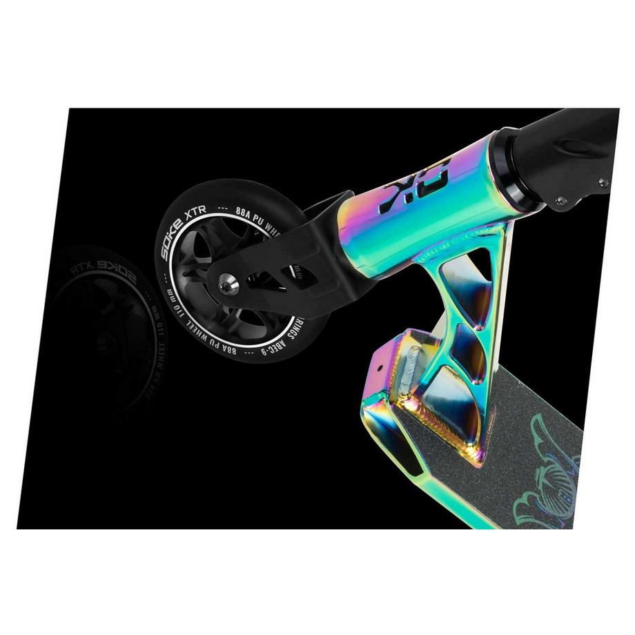 B2X  Extremer Trick-Scooter SOKE XTR Street Rainbow 