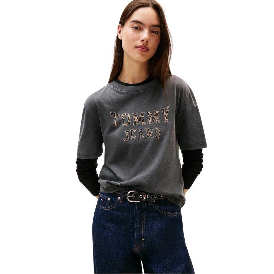 TOMMY JEANS T-Shirt, Rundhalsausschnitt  