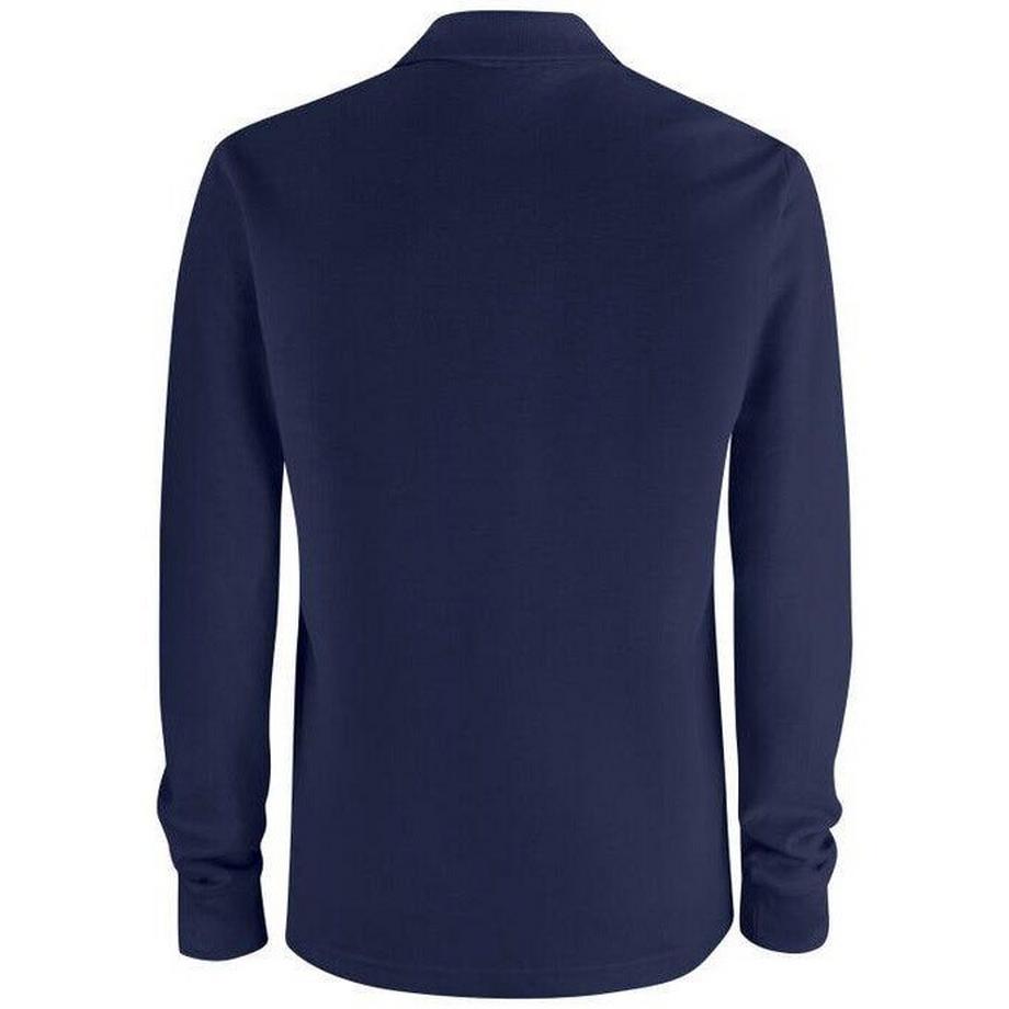 Clique Polo Manches Longues Basic avec Poche Poitrine  