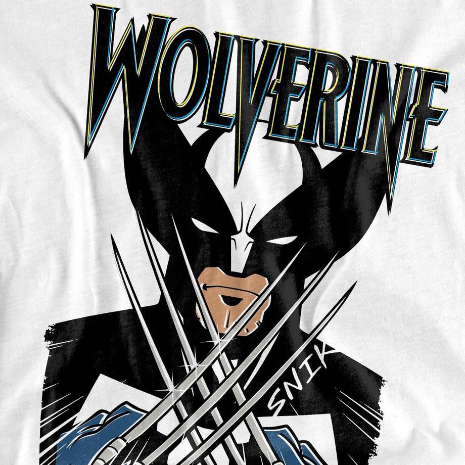 MARVEL X-Men Wolverine T-Shirt Maniche Lunghe  