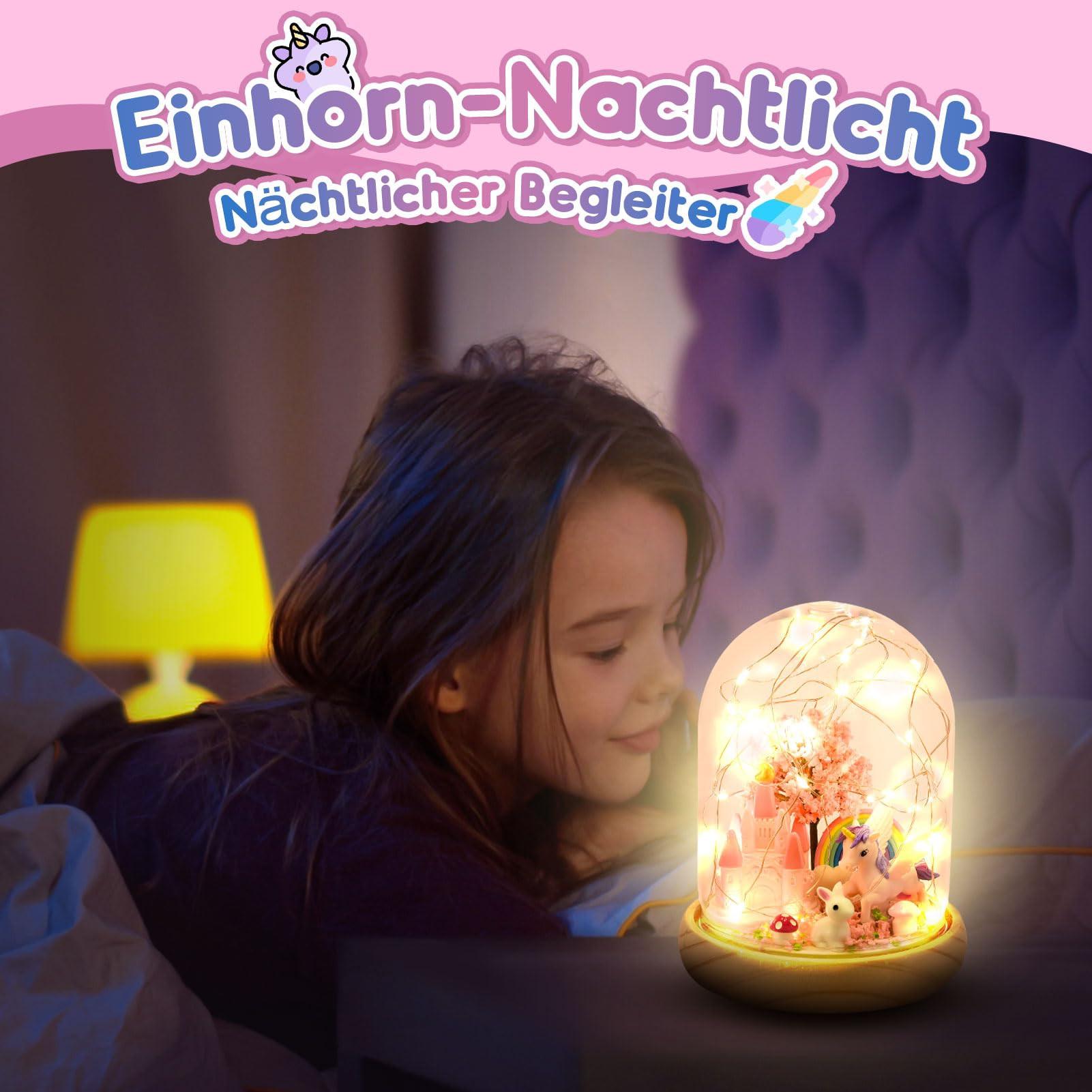 Activity-board  Einhorn Geschenke für Mädchen, DIY Nachtlicht 