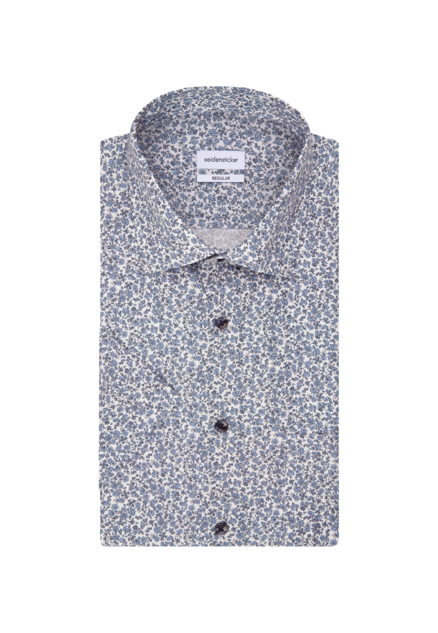 Seidensticker  Business Hemd Regular Fit Kurzarm Floral 