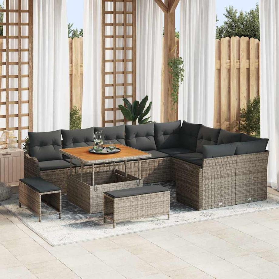VidaXL Garten sofa massivholz akazie  