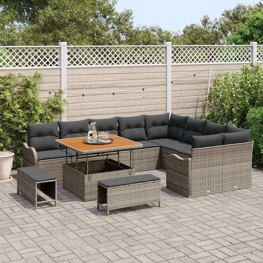 VidaXL Garten sofa massivholz akazie  