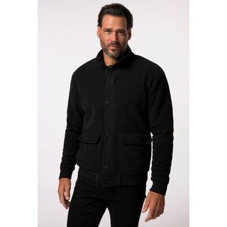 JP1880 Fleeceblouson Teddyfutter Stehkragen Doppeltaschen  