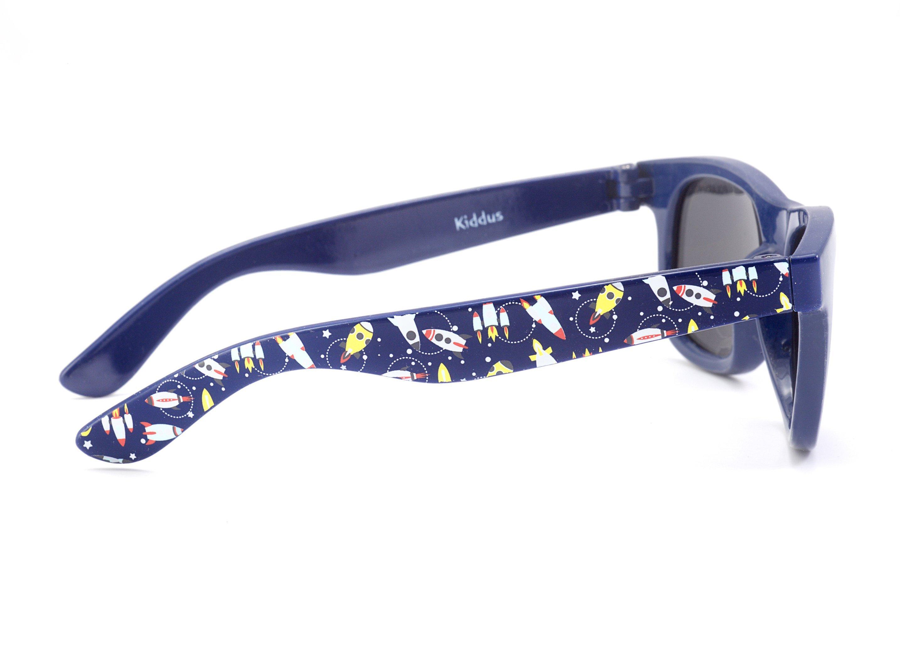 Kiddus  Little Kids Lunettes de soleil pour enfants polarisées (de 8 mois) 