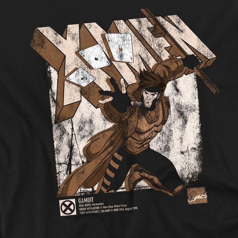 MARVEL X-Men Gambit Langarm T-Shirt  