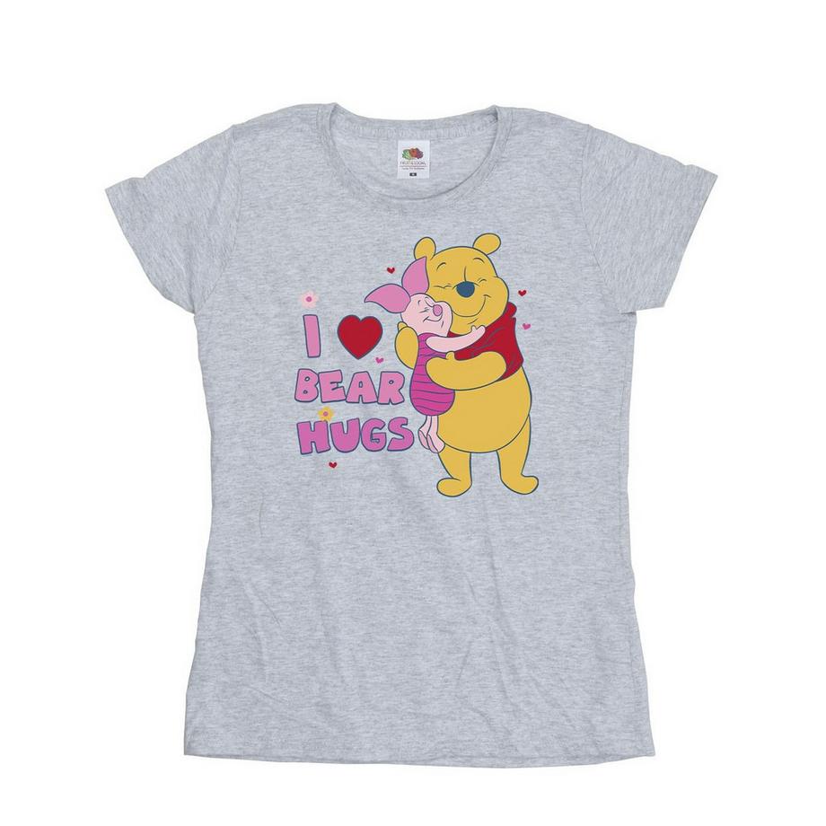 Mum Best Hugs Maglietta Winnie The Pooh