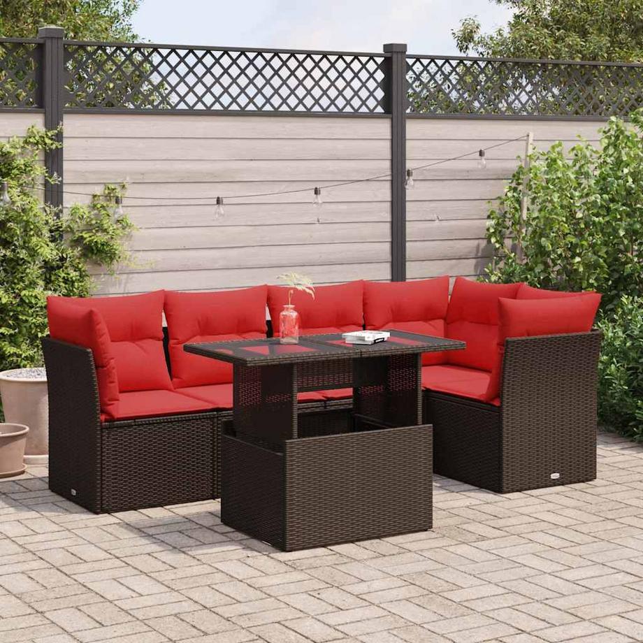 VidaXL Garten sofagarnitur poly-rattan  