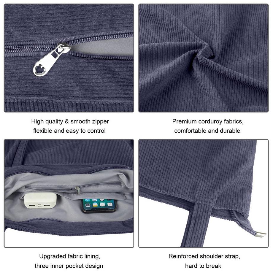 Only-bags.store Reissverschluss Umhängetasche Grosse Shopper Tragetasche  