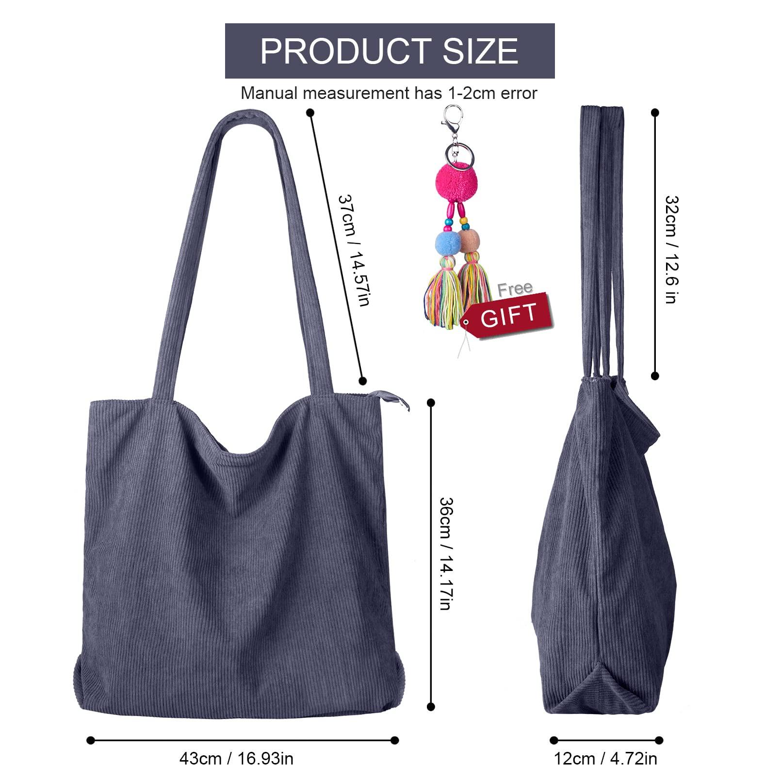 Only-bags.store Borsa a Tracolla con Cerniera Grande Borsa Shopper  