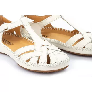 Pikolinos  Pikolinos Vallarta - Leder sandale Offwhite