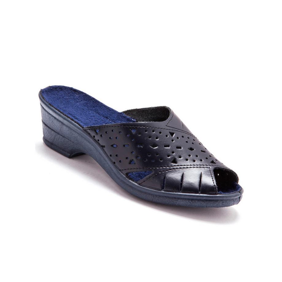 Pédiconfort Damen Leder Pantoletten  