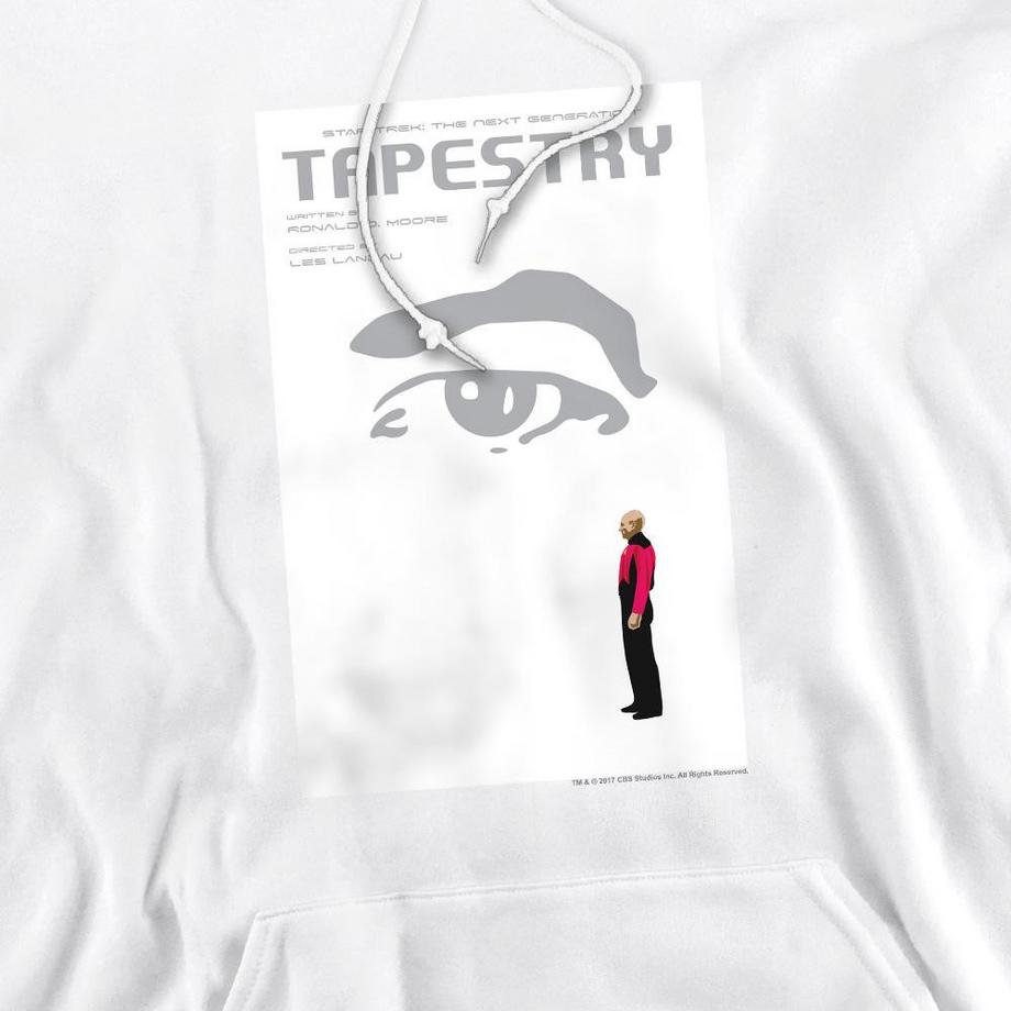 Star Trek The Next Generation Season 6 Episode 15 Felpa con Cappuccio  