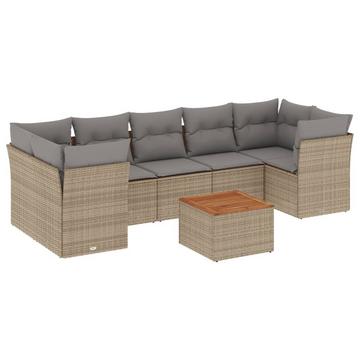 Garten sofagarnitur poly-rattan