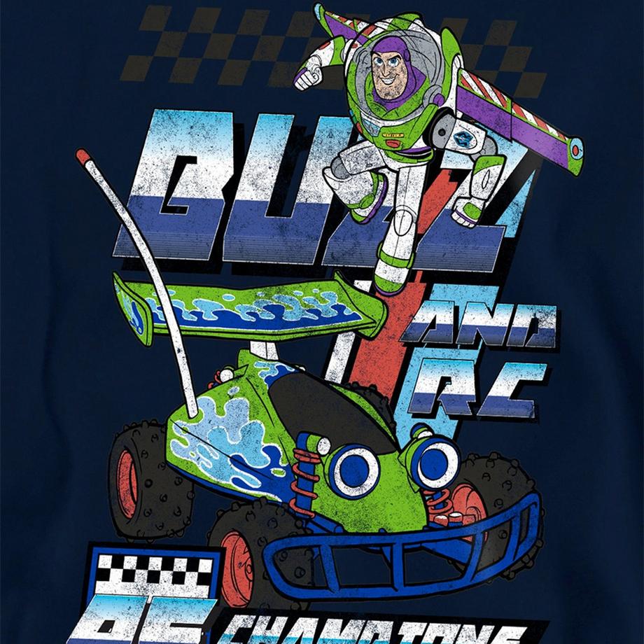 Toy Story  Racing Champions Felpa Con Cappuccio Buzz E Rc 