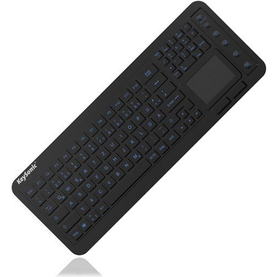 KeySonic  Keysonic KSK-6231 INEL - Wasserdichte Silikontastatur mit Touchpad 