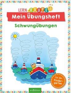 Lernraupe - Mein Übungsheft - Schwungübungen Beurenmeister, Corina (Illustrationen) Couverture rigide 