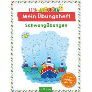 Lernraupe - Mein Übungsheft - Schwungübungen Beurenmeister, Corina (Illustrationen) Couverture rigide 