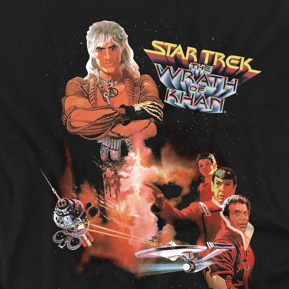 Star Trek Star Trek The Wrath of Khan T-shirt à manches longues  