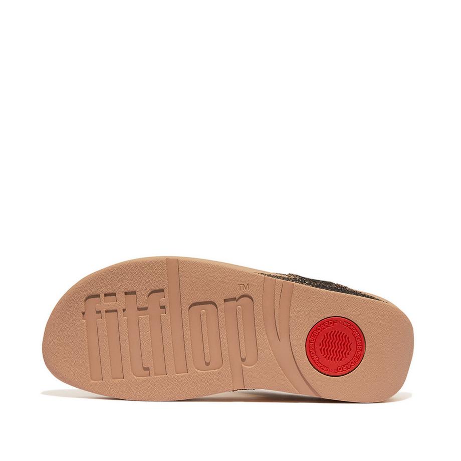 Fitflop Lulu Toe Post Glitterball Sandalen  