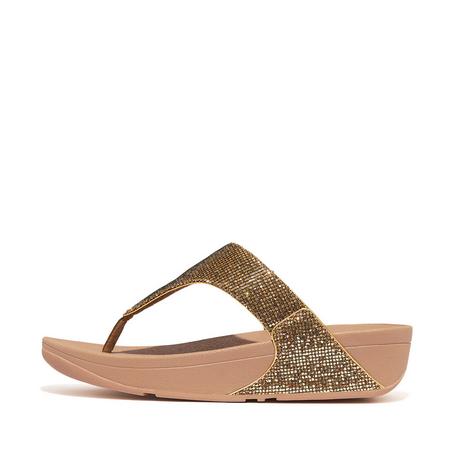 Fitflop  sandales lulu toe post - glitterball 