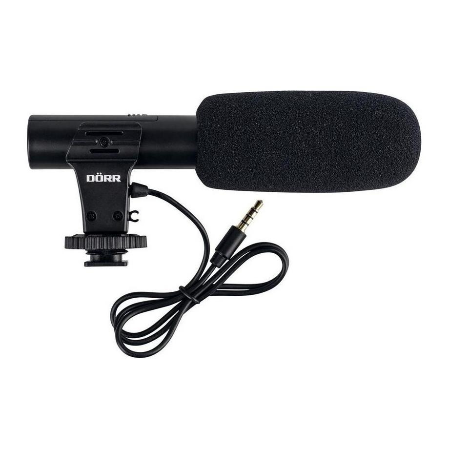 Dörr  Dörr CV-02 Nero Microfono per fotocamera digitale 