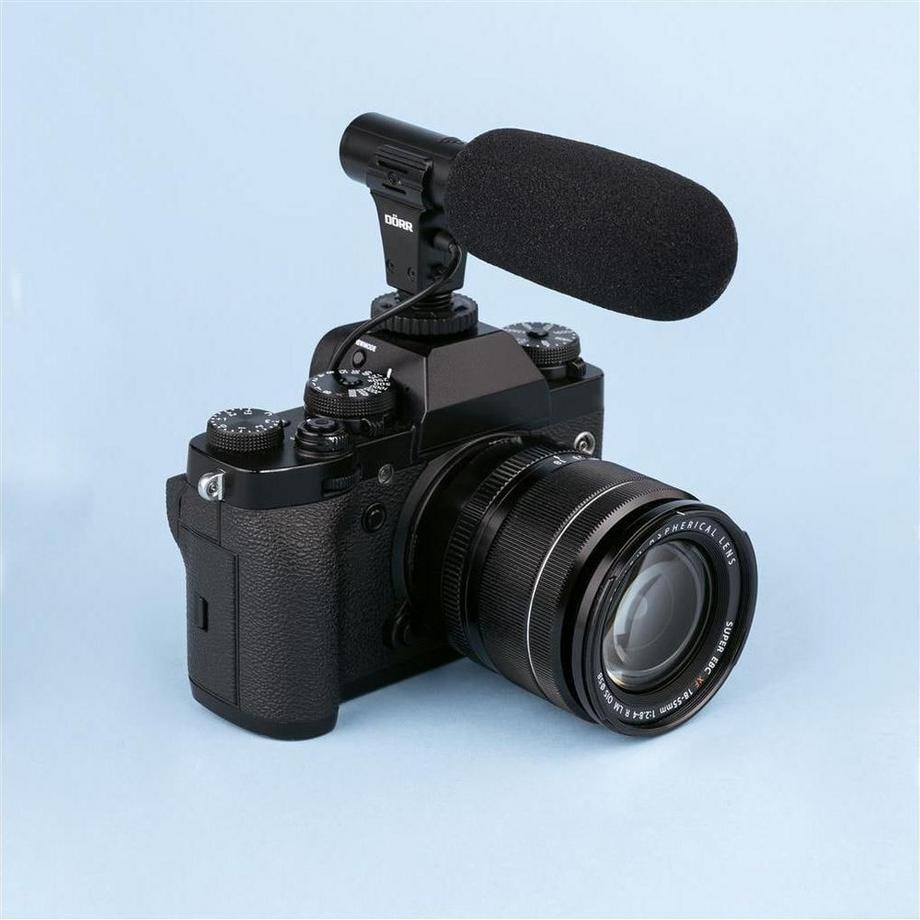 Dörr  Dörr CV-02 Nero Microfono per fotocamera digitale 