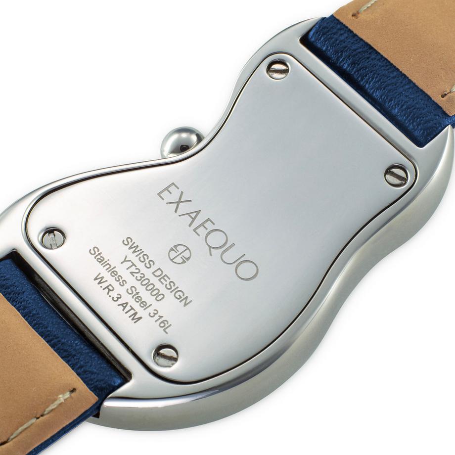 Exaequo  Classic Melting Uhr Edelstahluhr 