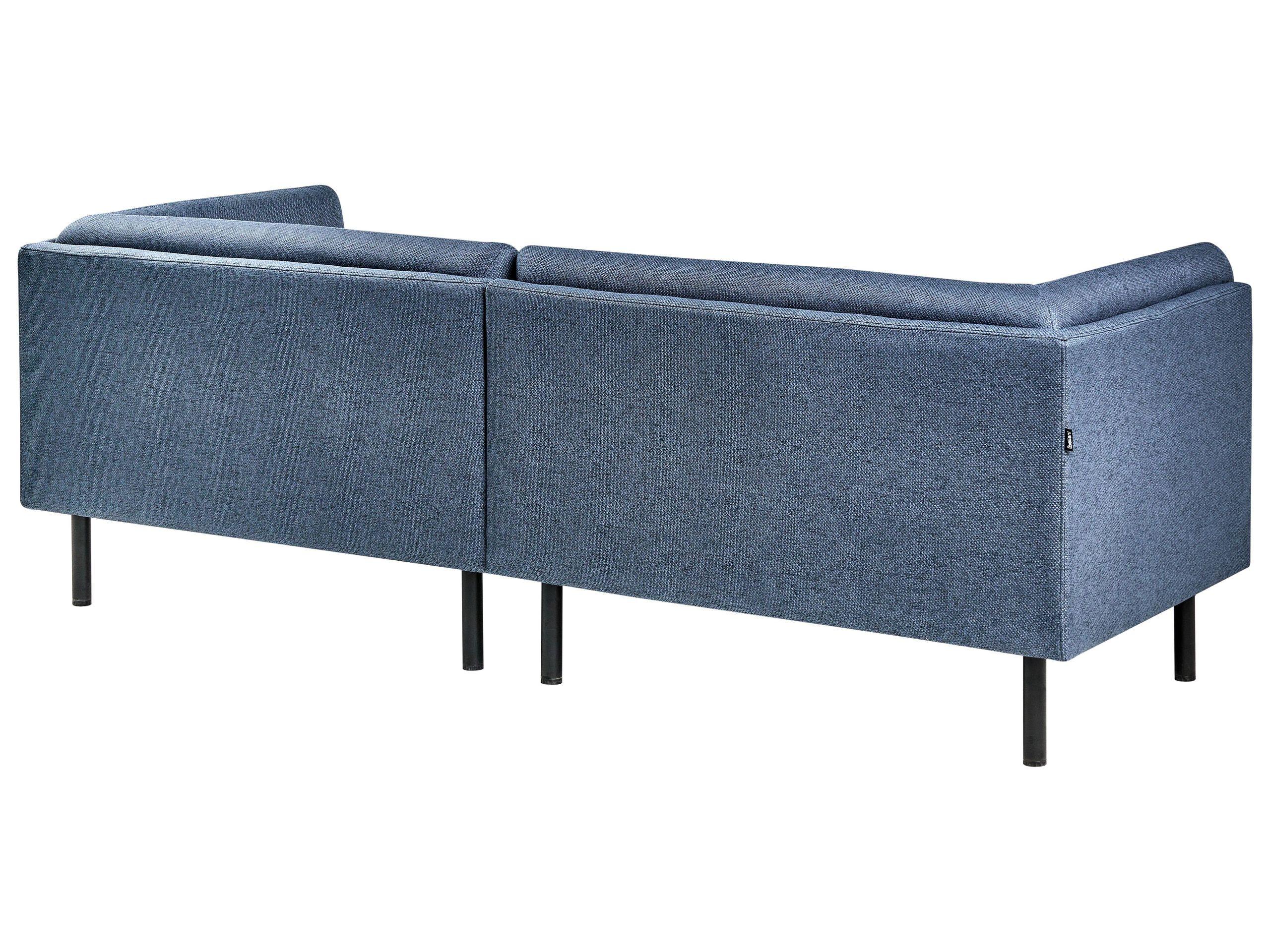 Beliani Divano 3 posti en Tessuto Moderno VORGOD  