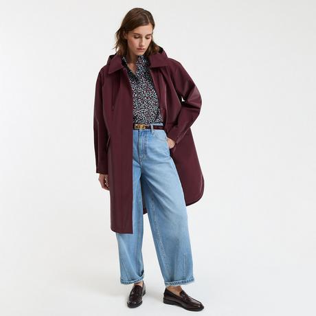 La Redoute Collections Signature Prisca Impermeabile Oversize con Cappuccio Rimovibile  