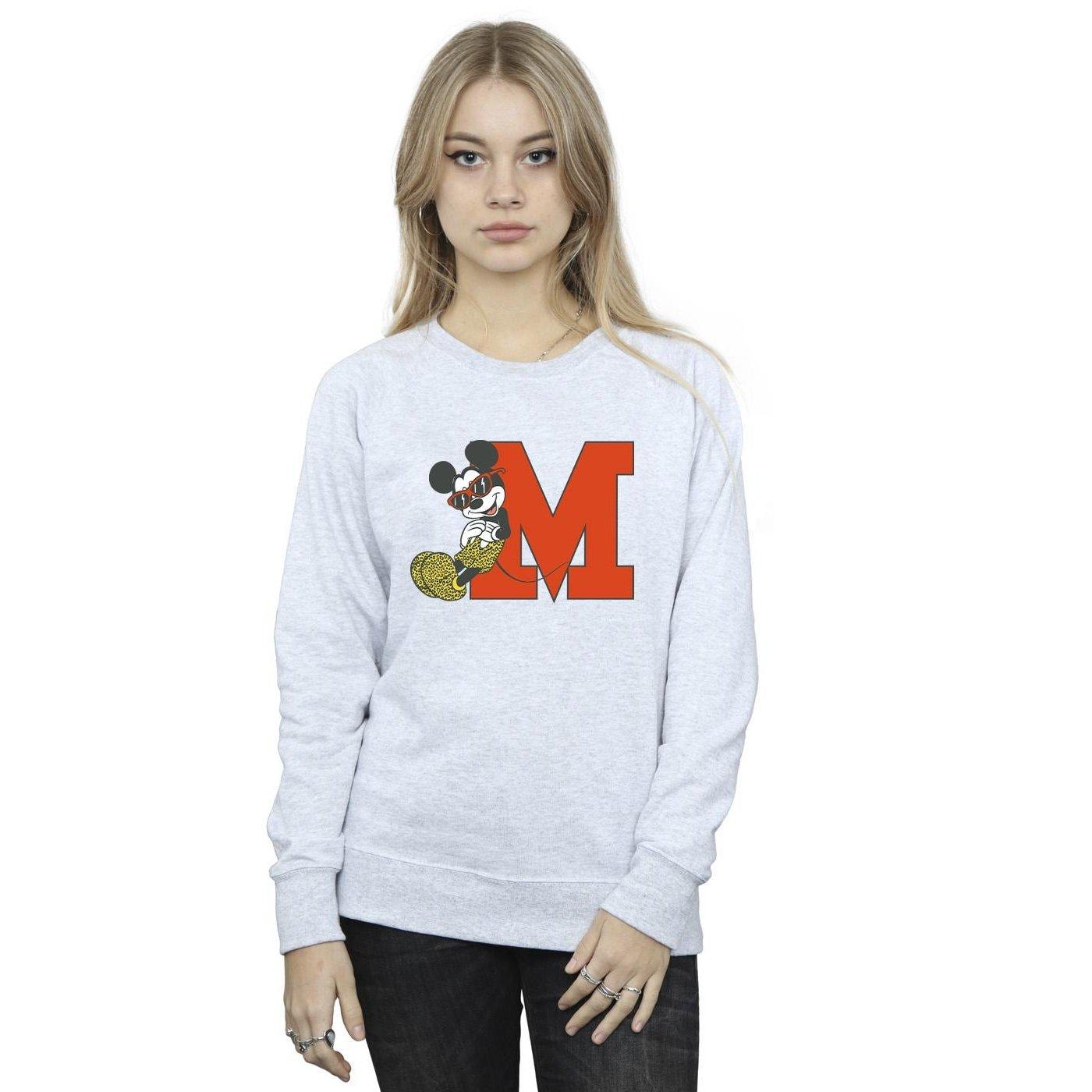 Disney  Mickey Mouse Leopard Trousers Sweatshirt 