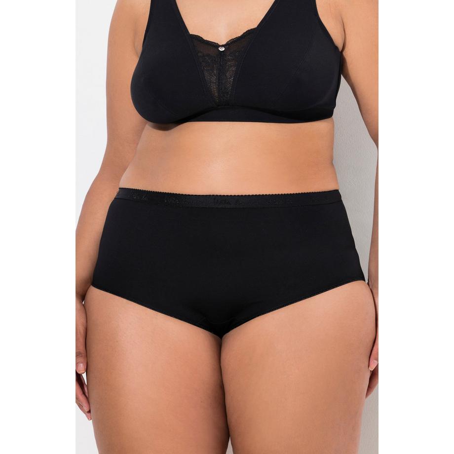 Ulla Popken Culottes Maxi Taille Haute Lot de 3  