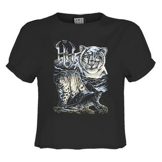 Amplified Top corto Snow Leopards  