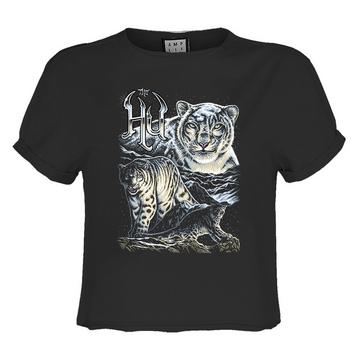 Snow Leopards Kurzes Top