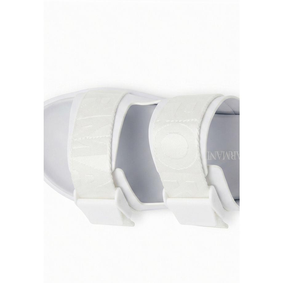 EMPORIO ARMANI Sandales à glissière avec sangles ajustables  