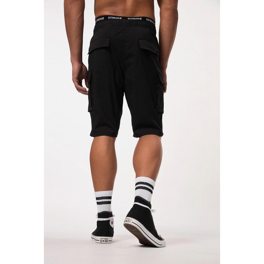 Sthuge Bermuda Cargo Taille Élastique Nylon  