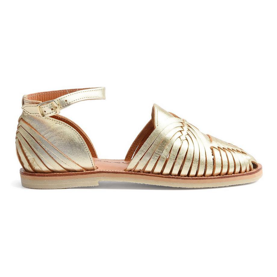 MAPACHE Nayeli Gewebte Knöchelriemen Sandalen  