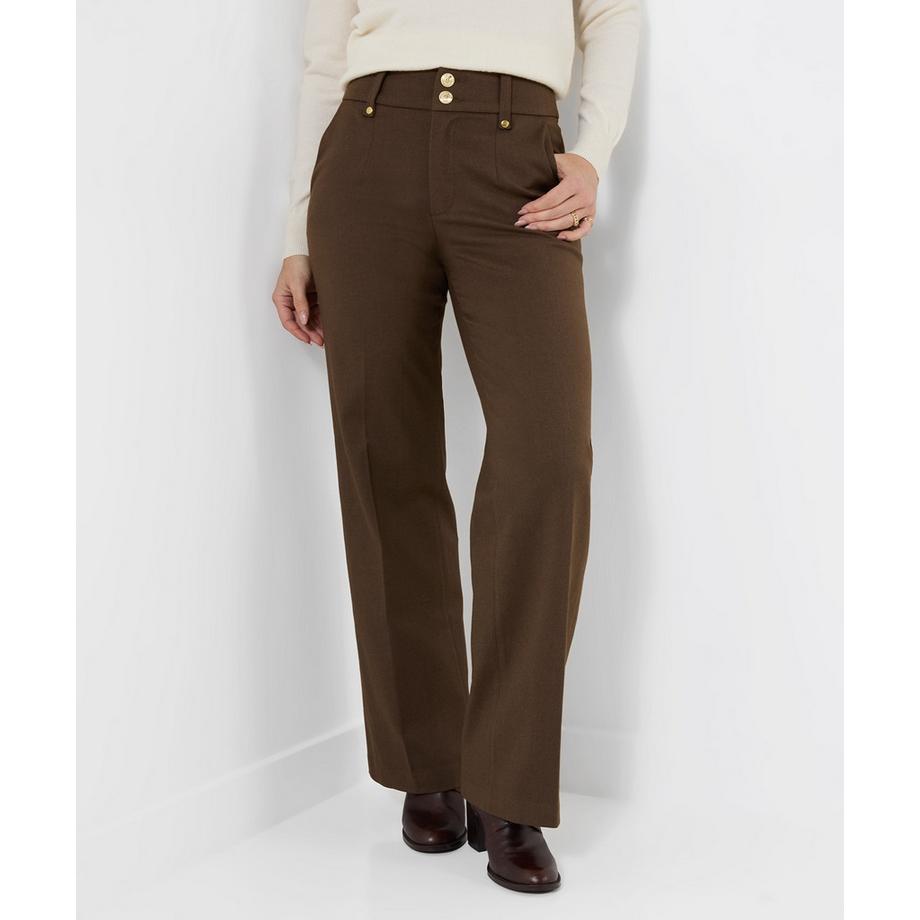 Joe Browns Pantalon Ajusté Jambes Larges Double Boutonnage  