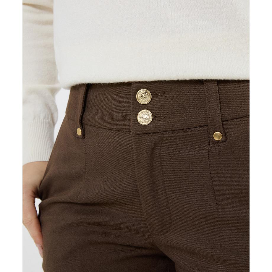 Joe Browns Pantalon Ajusté Jambes Larges Double Boutonnage  