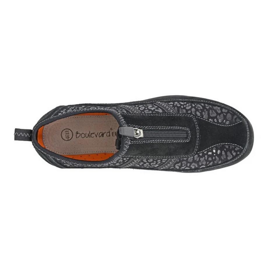 Boulevard de beauté Scarpe Sportive in Pelle Scamosciata con Logo  