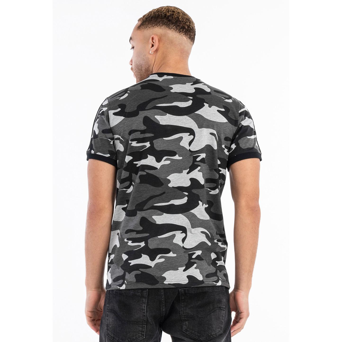 LONSDALE Gunnista Camouflage T-Shirt  