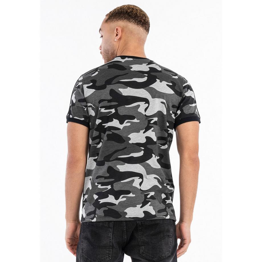 LONSDALE Gunnista Camouflage T-Shirt  