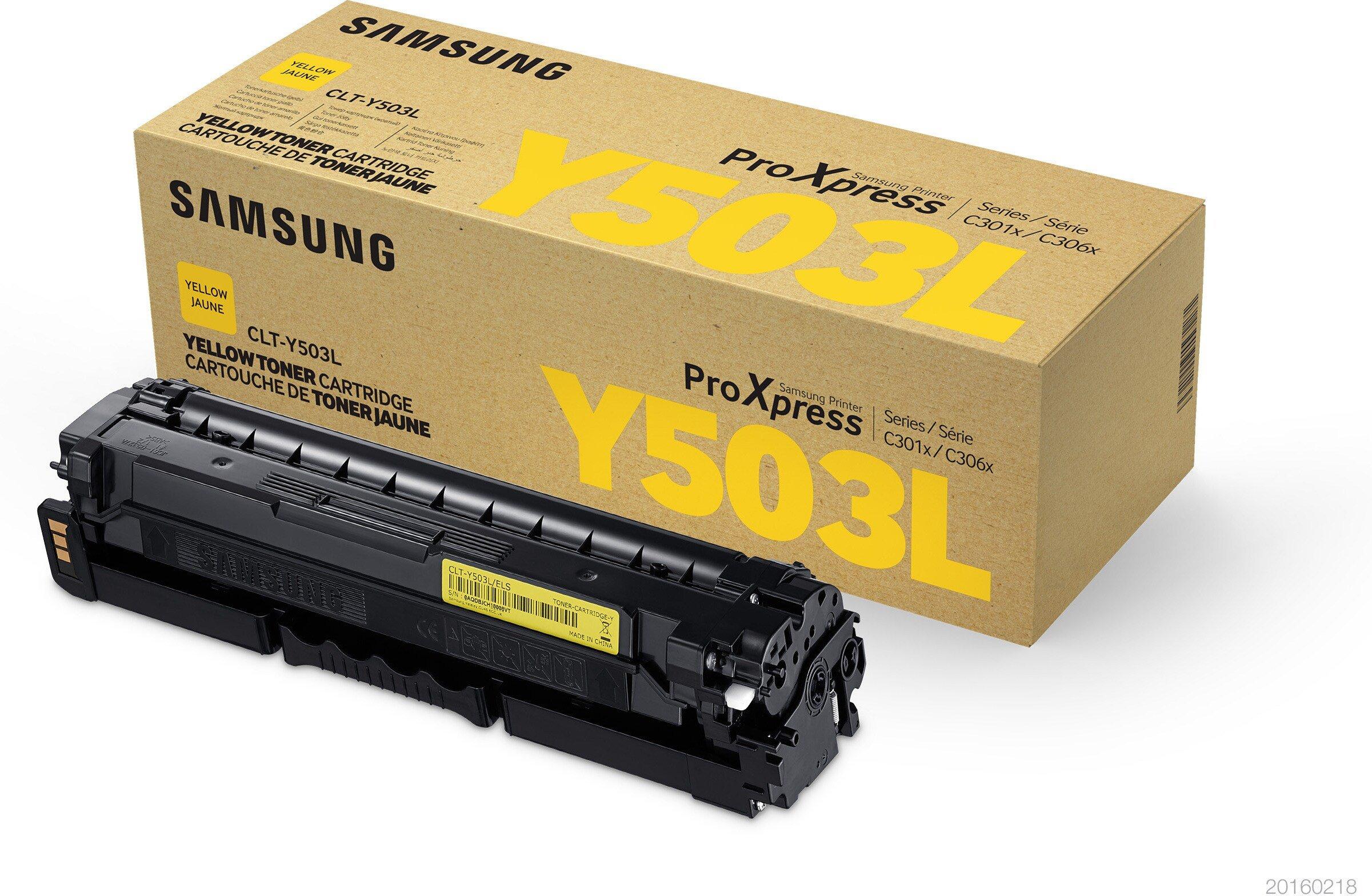 HEWLETT PACKARD  SAMSUNG Toner-Modul yellow SU491A SL-C3010ND/C3060FR 5000 Seiten 