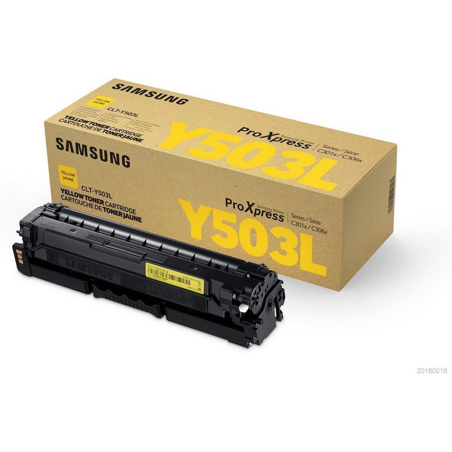 Hewlett-Packard  SAMSUNG Toner-Modul yellow SU491A SL-C3010ND/C3060FR 5000 Seiten 