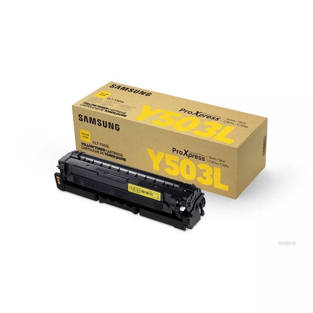 Hewlett-Packard – SAMSUNG Toner-Modul yellow SU491A SL-C3010ND/C3060FR 5000 Seiten, Schwarz, One Size
